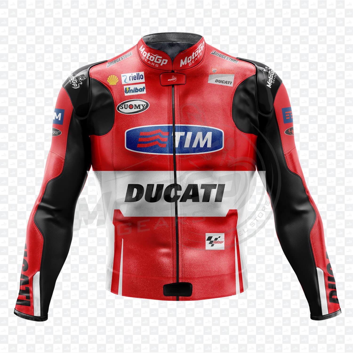 Ducati Andrea Lannone 2015 MotoGP Lederjacke