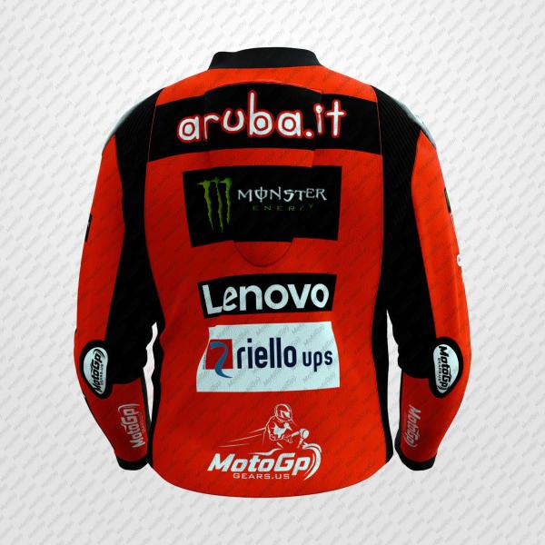 Giacca da Corsa in Pelle Nicolo Bulega Ducati Aruba.it 2025 – Edizione Premium