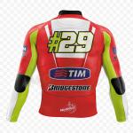 Ducati Andrea Lannone 2015 MotoGP Lederjacke
