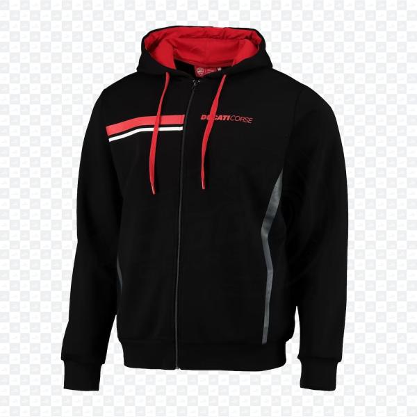 Sudadera con Cremallera Ducati Lenovo Team 2023 Francesco Bagnaia Número 1 – Comodidad Premium