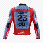Enea Bastianini Ducati MotoGP 2022 Leder-Rennjacke – Echtes Rindsleder