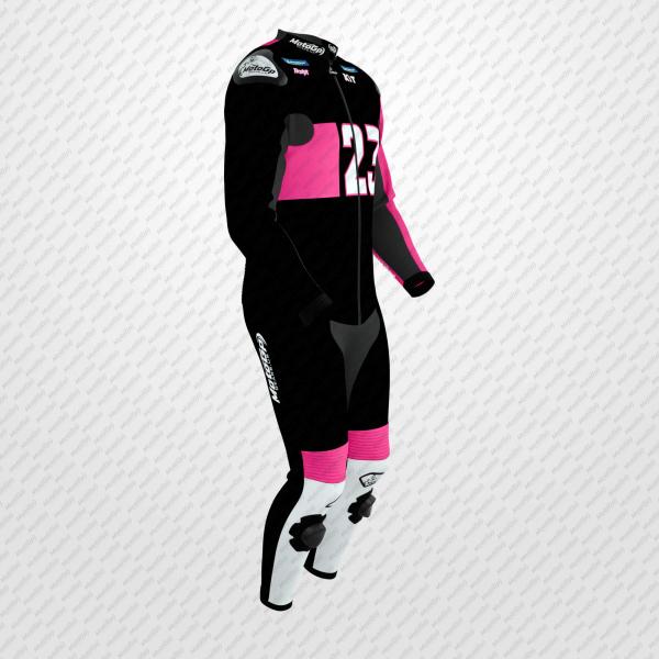 Tuta da Corsa in Pelle Enea Bastianini Pro Race 2024 – Black Series