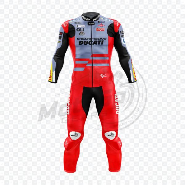 Traje de Carreras MotoGP 2023 Fabio Di Giannantonio – Team Gresini