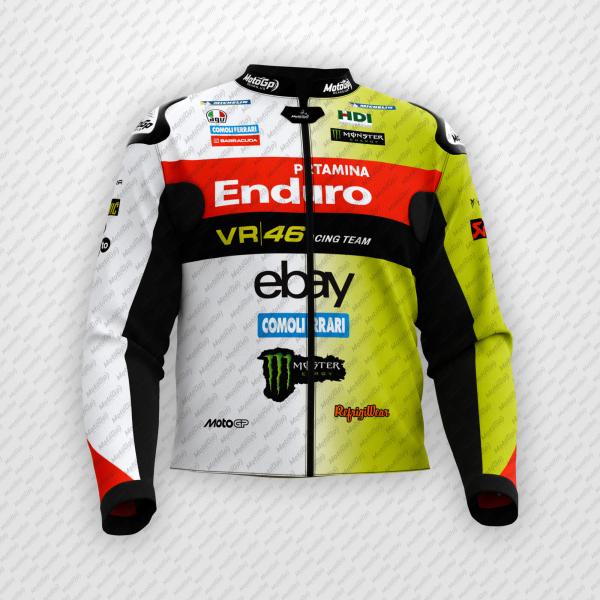 Fabio Di Giannantonio VR46 Team Ducati Motorcycle Jacket – 2025 Edition by MOTOGP GEARS
