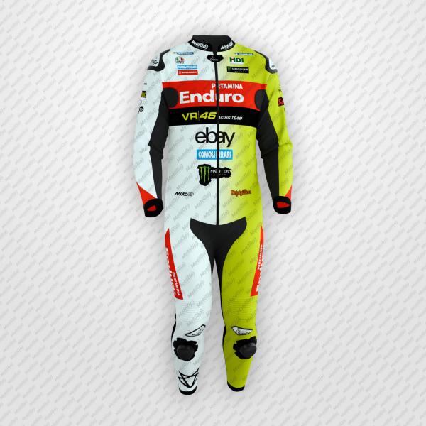 Fabio Di Giannantonio VR46 Team Ducati 2025 Motorcycle Racing Suit