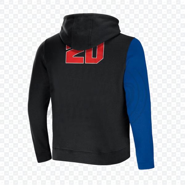 Fabio Quartararo El Diablo Full Zip Hoodie - Black