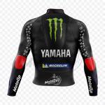 Fabio Quartararo Monster Energy Black Leather Jacket – 2022 MotoGP Edition