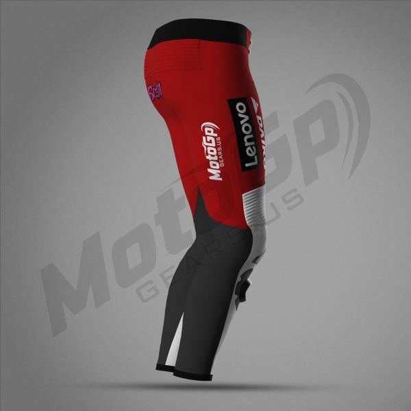 Pantalon en cuir Francesco Bagnaia Ducati Lenovo 2024 – Protection CE