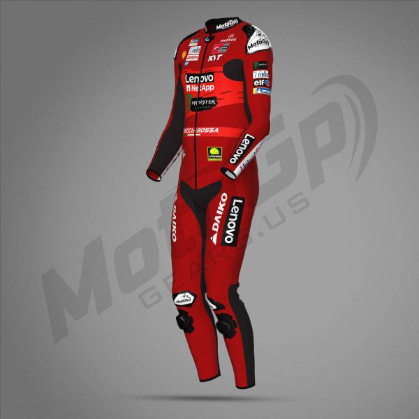 Tuta in Pelle Francesco Bagnaia Ducati Lenovo – Su Misura