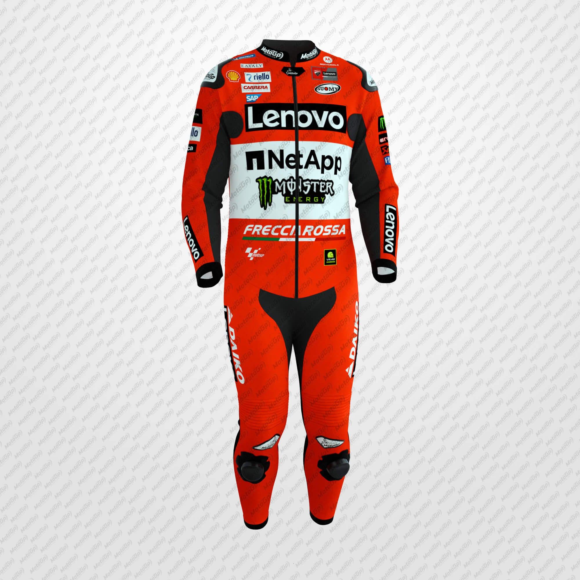 Tuta in Pelle Francesco Bagnaia Ducati Lenovo – Edizione 2024