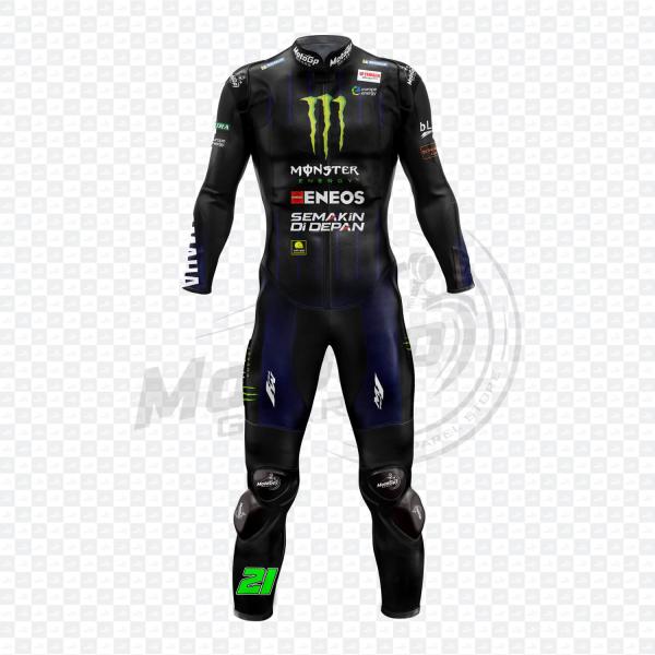 Franco Morbidelli Monster Yamaha Leather Suit
