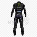 Tuta Moto Franco Morbidelli Monster Yamaha in Pelle