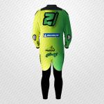 Monster Energy Pro Green Leder-Rennanzug – Franco Morbidelli 2024 Edition