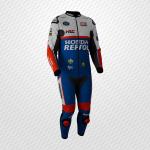 Tuta da Corsa Luca Marini Honda Repsol – Pelle Vera di Alta Qualità