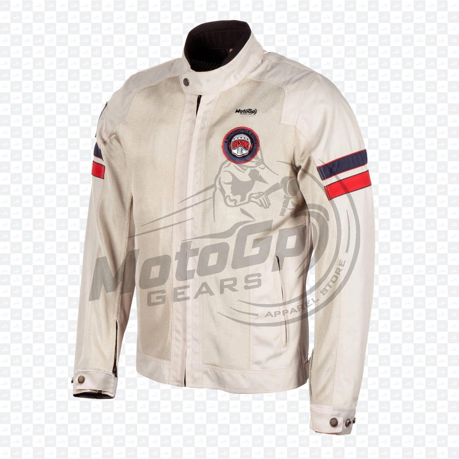 HyperVibe Textil-Rennjacke in Hautfarbe – Makellose Fahrt