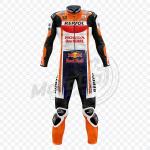 Honda Dani Pedrosa 2018 Repsol Echter Leder Motorradanzug