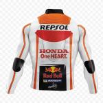 Honda Marc Marquez 2018 Leather Motorcycle Jacket