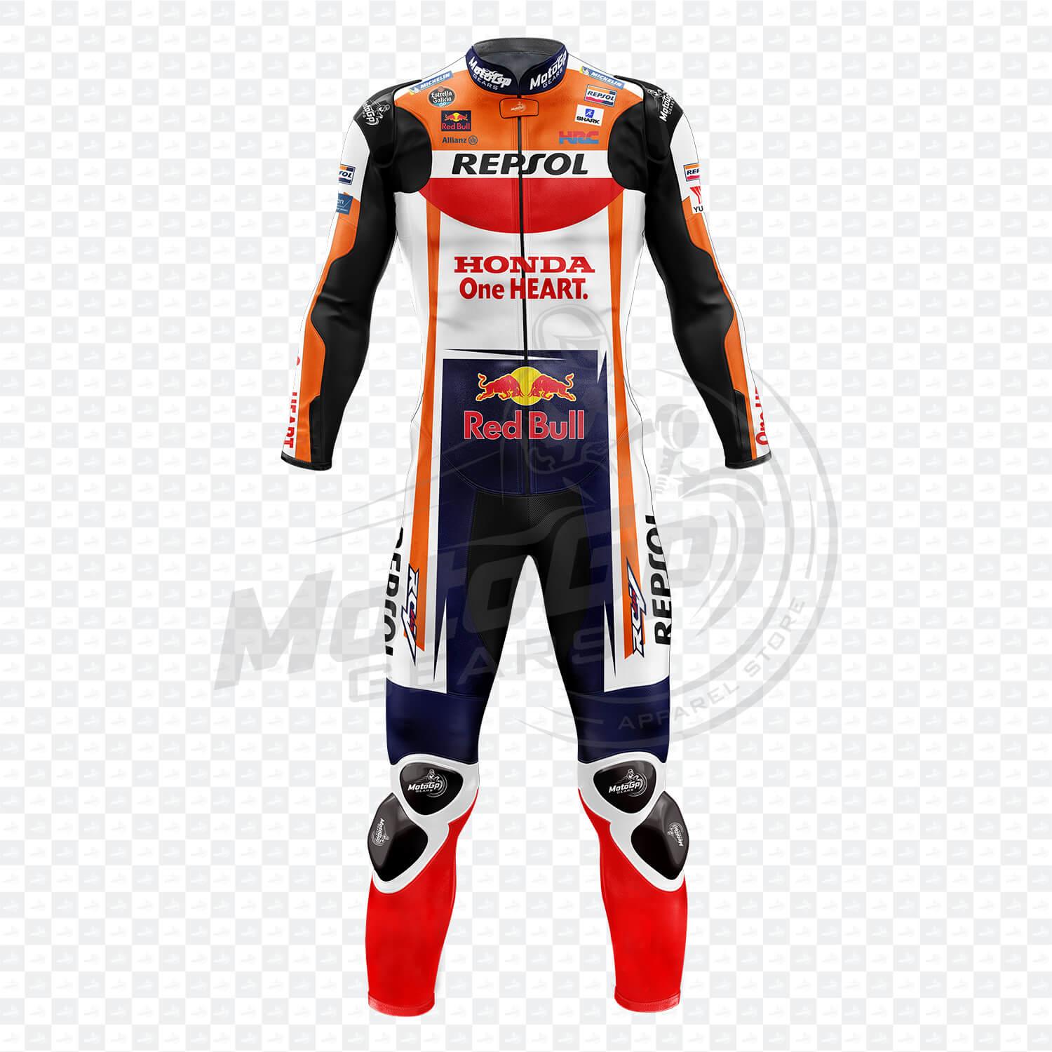 Honda Marc Marquez 2018 Leather Motorbike Suit