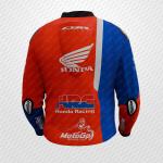 Veste en Cuir Iker Lecuona Honda SBK 2025 – Édition Premium Certifiée CE