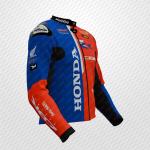 Veste en Cuir Iker Lecuona Honda SBK 2025 – Édition Premium Certifiée CE