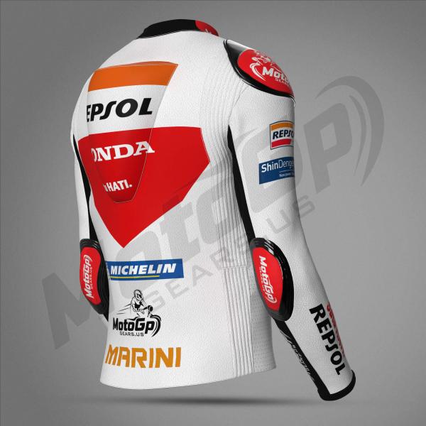 Chaqueta de Carrera Honda Repsol Nueva 2024 – Cuero MotoGP
