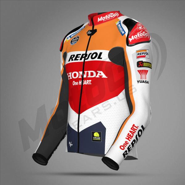 Chaqueta de Carrera Honda Repsol Nueva 2024 – Cuero MotoGP