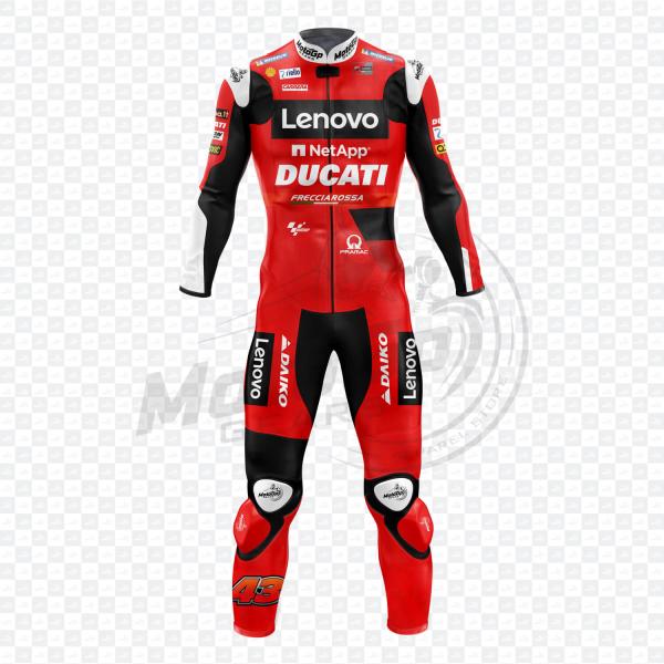 Jack Miller Ducati Motorcycle Red Leather Suit