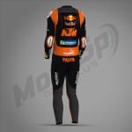 Black n Orang Jack Miller KTM Red Bull 2024 Racing Suit