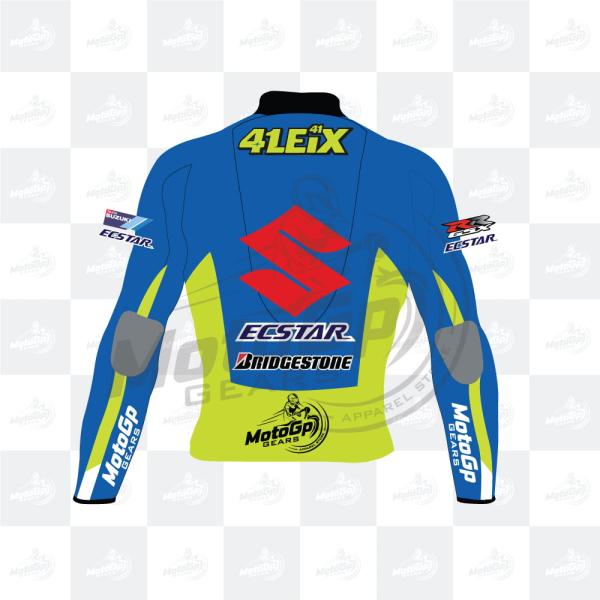 Suzuki Aleix Espargaro 2015 Biker Lederjacke