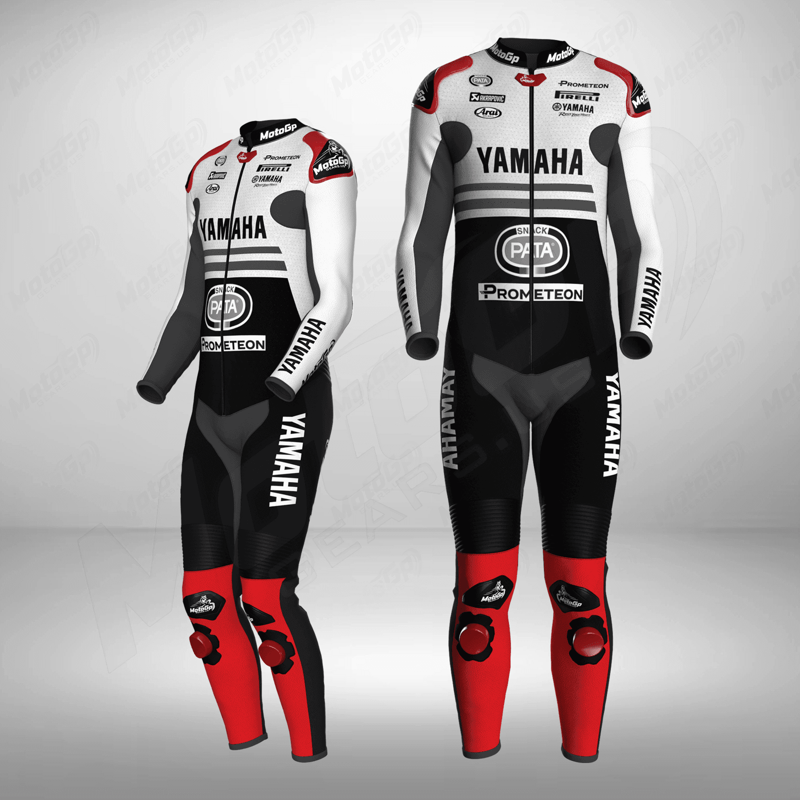 Traje Jonathan Rea Winter Test Yamaha Racing – Cuero Premium Certificado CE