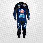 Combinaison en Cuir Jonathan Rea Yamaha SBK 2025 – Sur Mesure