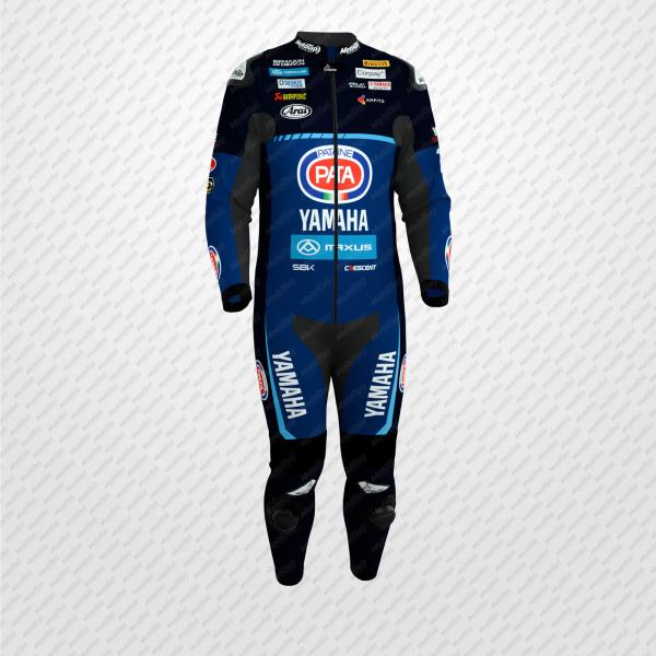Jonathan Rea Yamaha SBK 2025 Leather Racing Suit – Custom Made