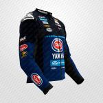 Chaqueta de Cuero Jonathan Rea Yamaha SBK 2025 – Equipo Profesional de Protección Racing