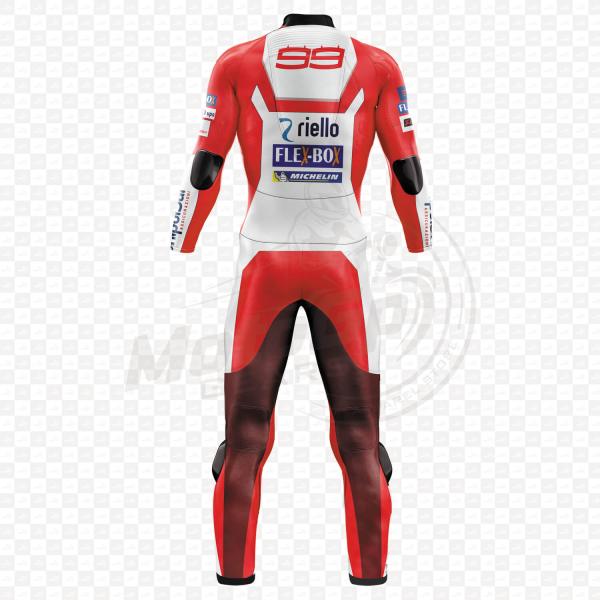 Combinaison en Cuir Ducati Jorge Lorenzo 2017 Une ou Deux Pièces