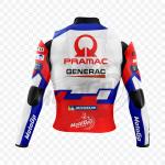 Jorge Martin Ducati Biker White Leather Jacket – 2022 Racing Edition