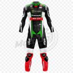 Kawasaki Jonathan Rea 2017 Echtes Leder Rennanzug