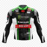 Kawasaki Jonathan Rea 2017 Racing Lederjacke