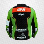 Garrett Gerloff Kawasaki Leder-Rennjacke – SBK 2025 Edition