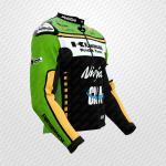 Garrett Gerloff Kawasaki Leder-Rennjacke – SBK 2025 Edition