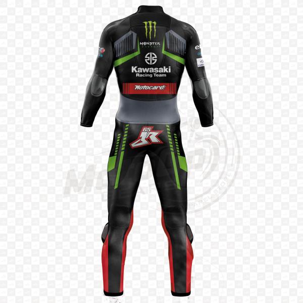 Tuta Moto in Pelle Kawasaki Jonathan Rea 2018