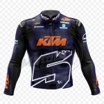 Chaqueta de Moto de Cuero KTM Johann Zarco 2018 Custom
