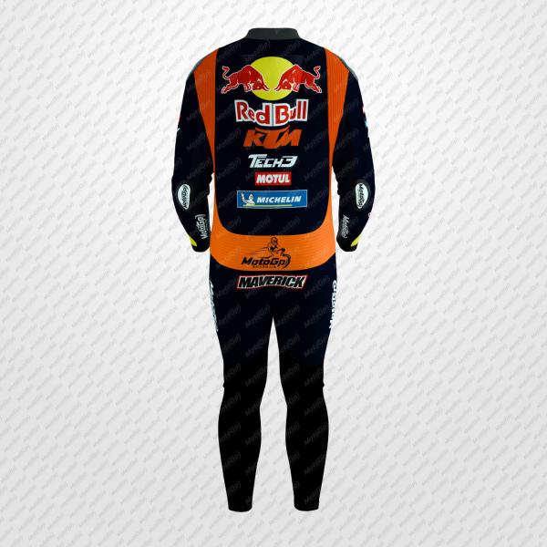 Tuta da Corsa in Pelle Maverick Viñales KTM Red Bull 2025 – Edizione Premium Certificata CE