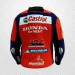 Luca Marini Honda HRC MotoGP Racing Leather Jacket
