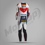 Tuta da Corsa Luca Marini Honda Repsol 2024 – Pelle MotoGP