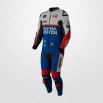 Tuta da Corsa Luca Marini Honda Repsol – Pelle Vera di Alta Qualità