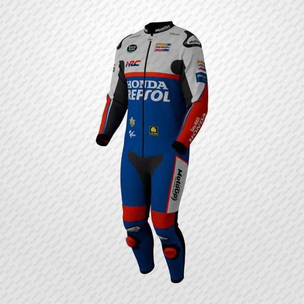 Luca Marini Honda Repsol Racing Suit – Top Grade Genuine Leather