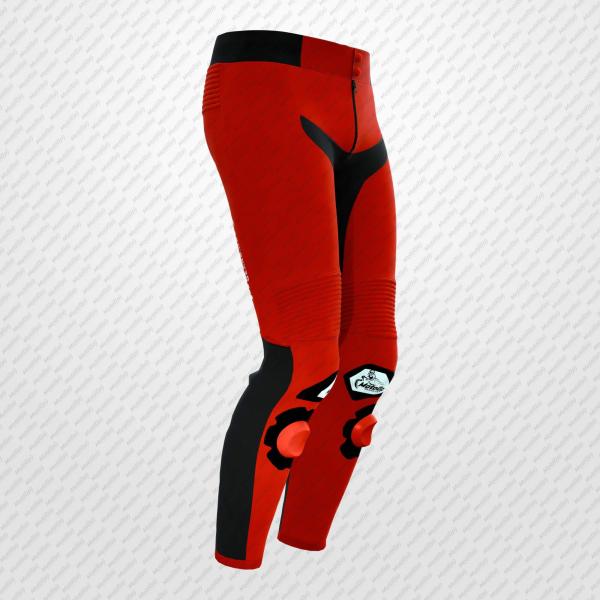 Marc Marquez Ducati 93 Motorcycle Leather Pants – Red Edition