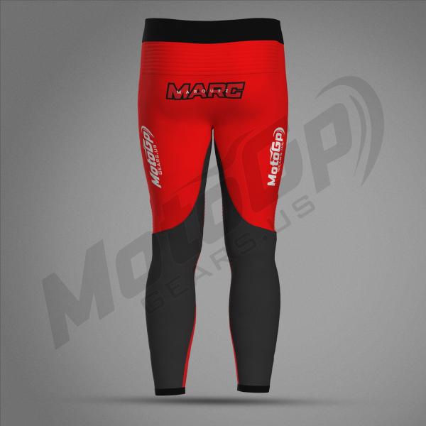 Pantalon en cuir Marc Marquez Ducati 2024 – Protection CE