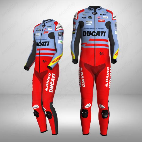 Ride to Glory: Marc Marquez Ducati MotoGP 2024 Racing Suit