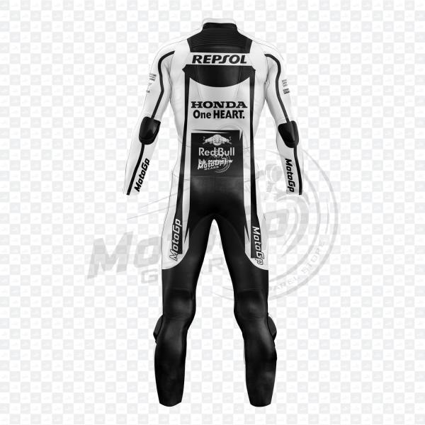 Marc Marquez Test Motorcycle Honda Leather Suit